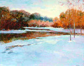 Winter by the Pond